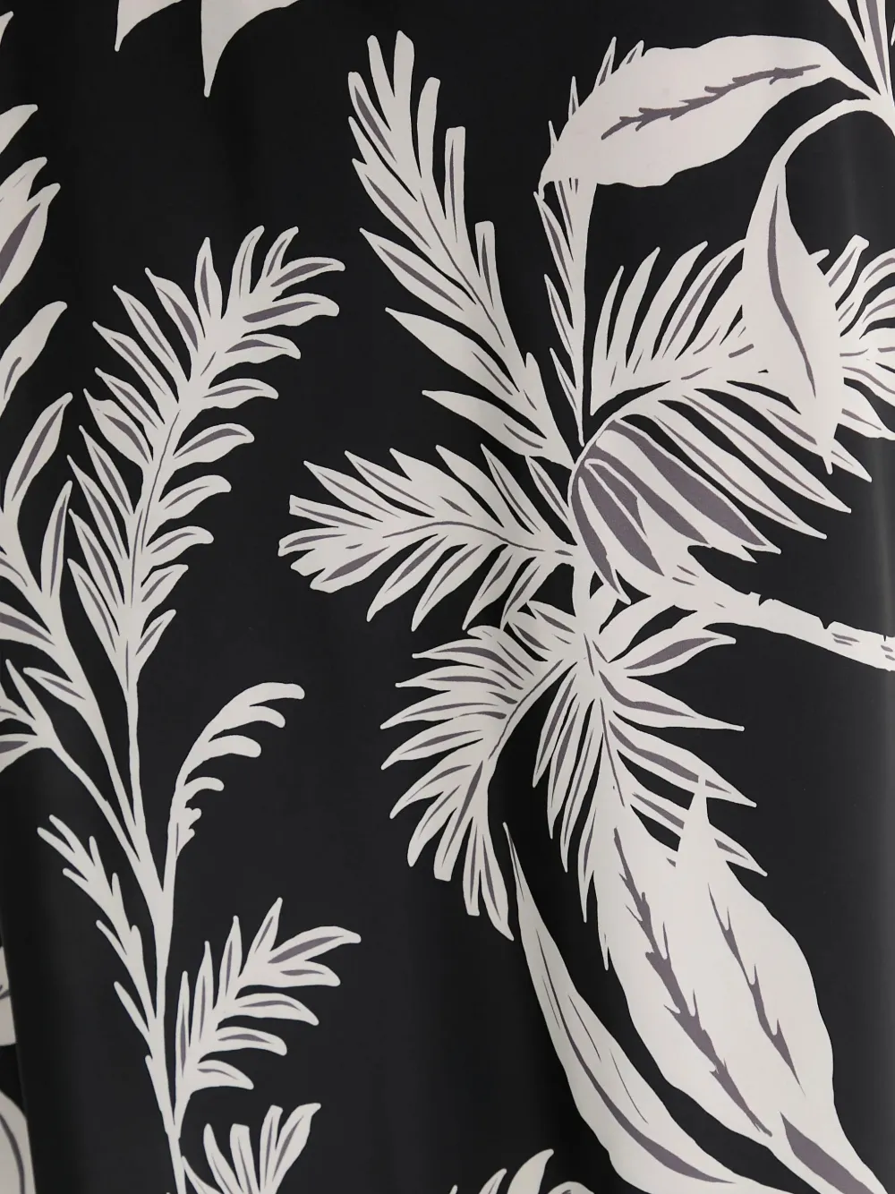 Guess Usa Floral Maxi Skirt In Black