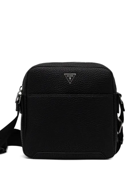 GUESS USA logo-plaque messenger bag
