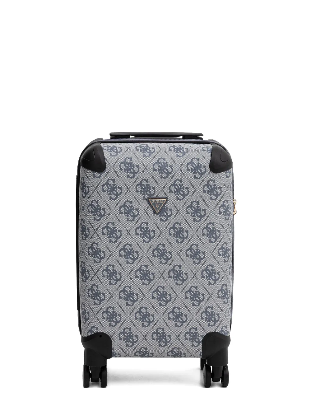 Guess Usa Berta 4g Logo-monogram Trolley Case In Blue
