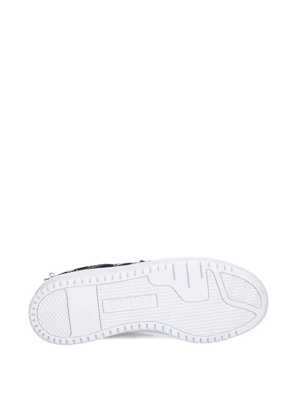 Guess Usa Logo-print Sneakers In Blue