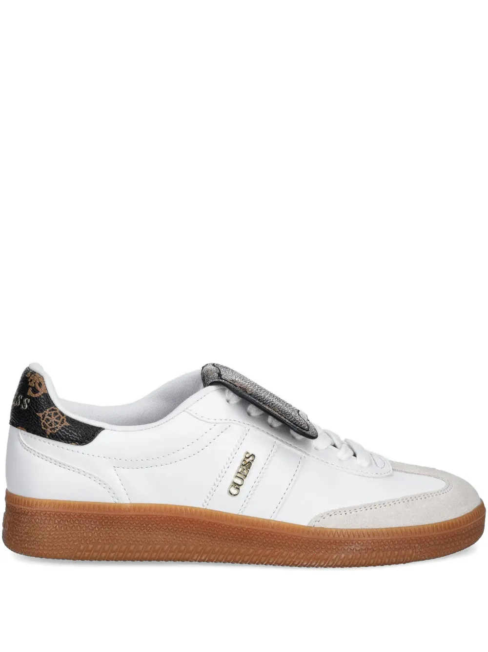 Guess Usa Logo-print Sneakers In Multi