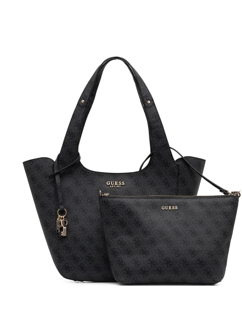 GUESS USA Borsa tote Calista 4G - Nero