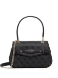 GUESS USA logo-pattern shoulder bag - Black
