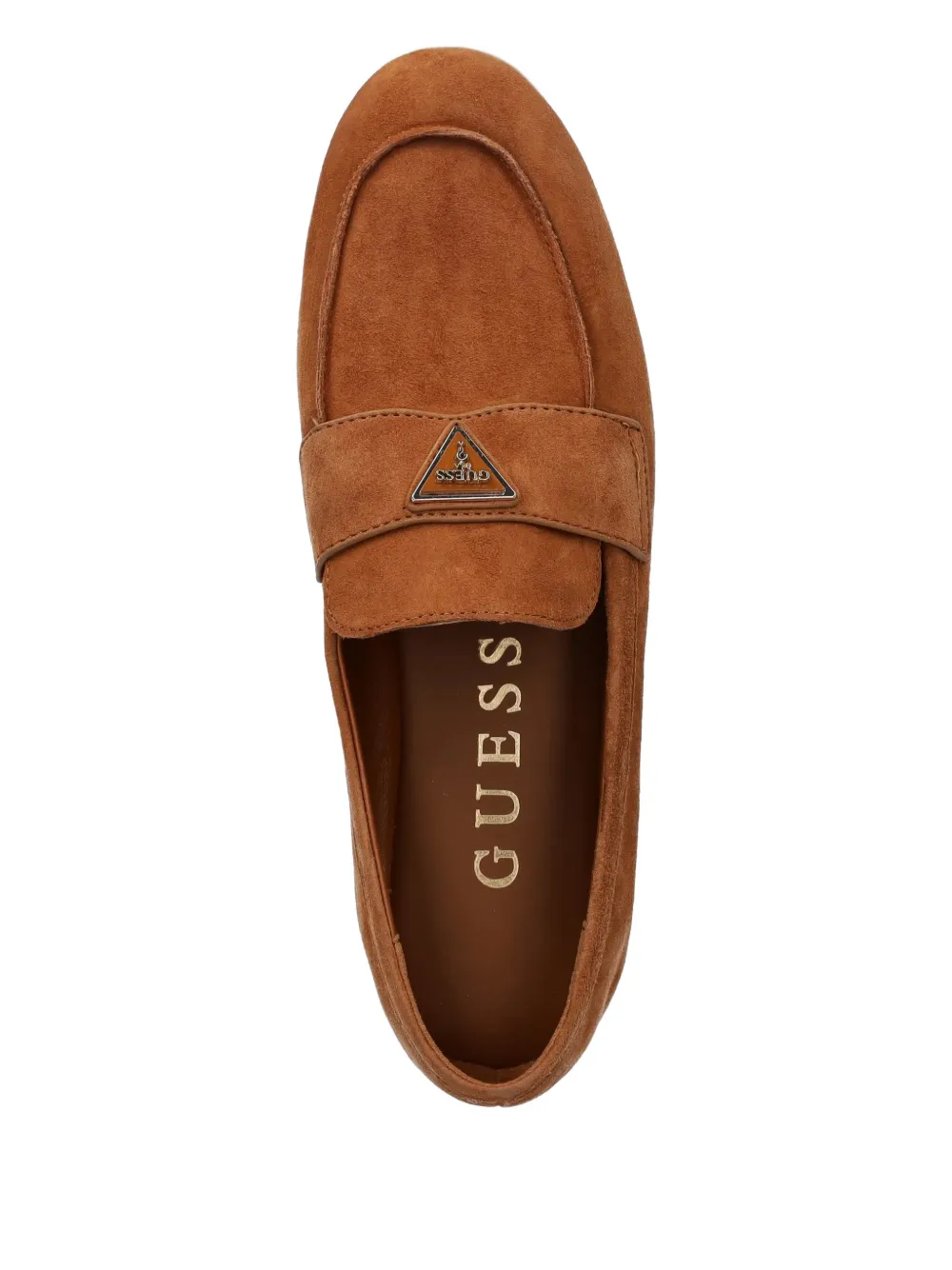 GUESS USA Loafers met gesp Bruin