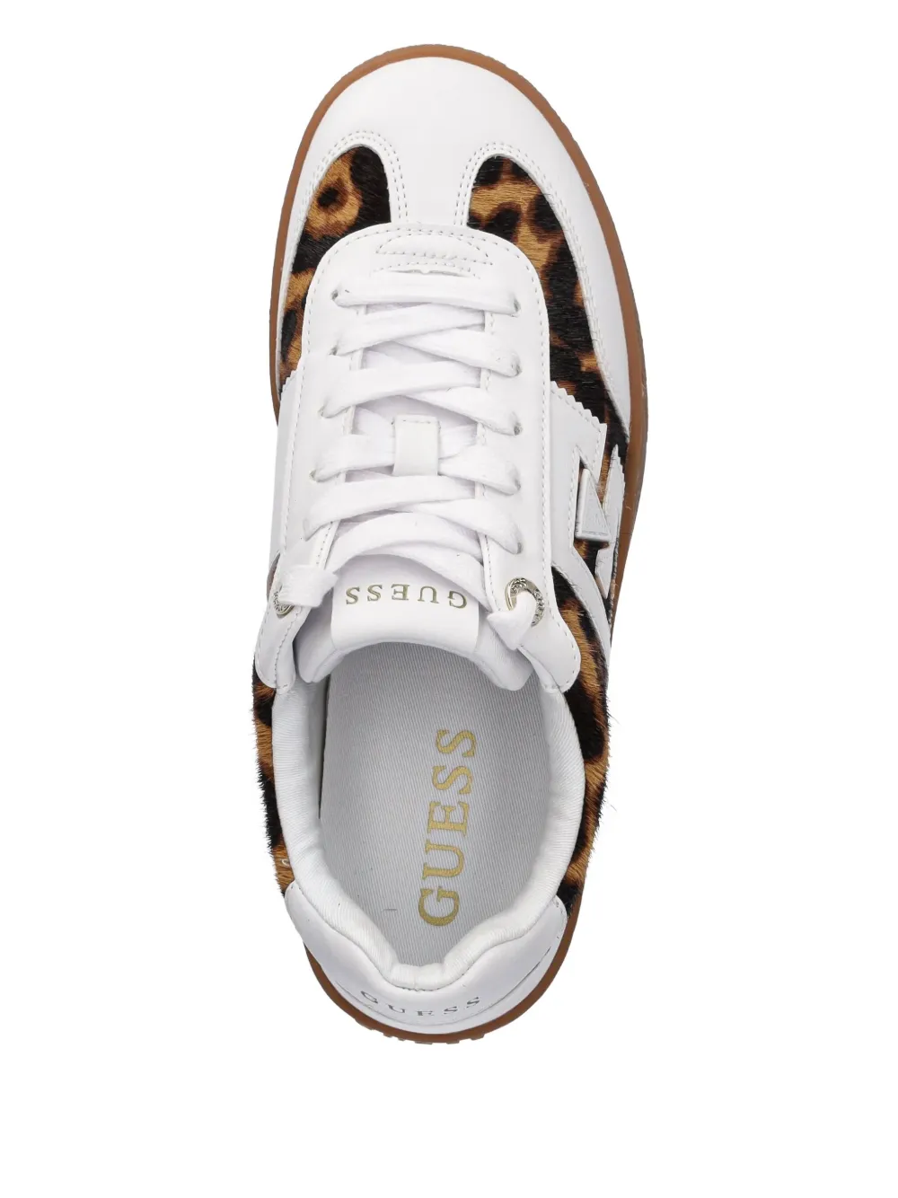 GUESS USA Leren sneakers Wit