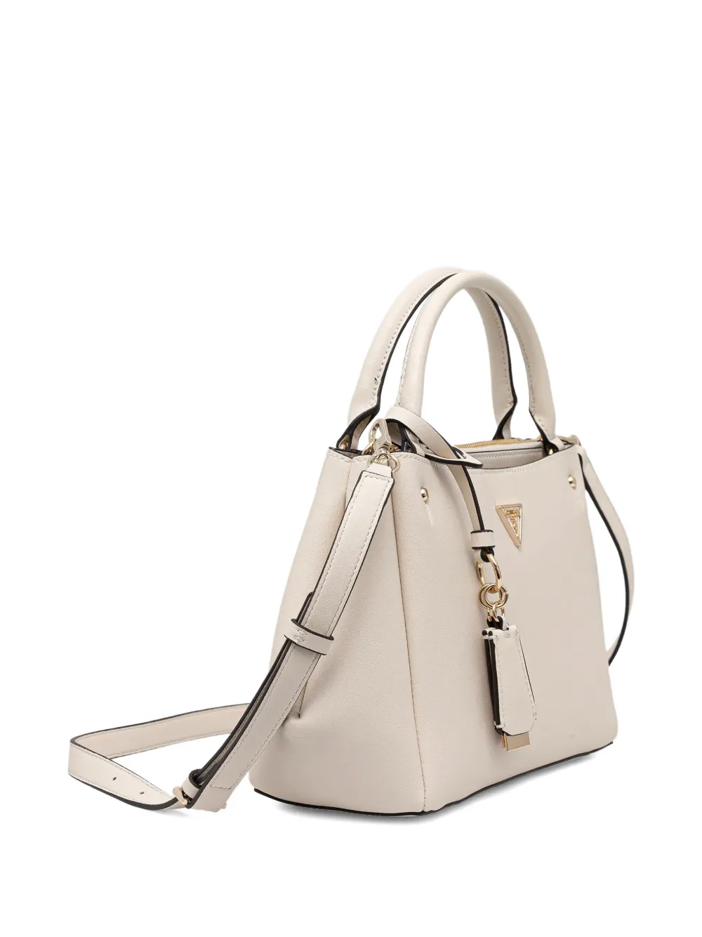GUESS USA logo charm tote bag - Beige