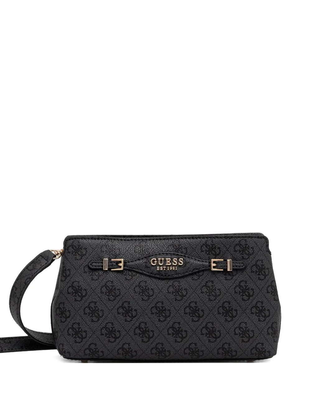 GUESS USA monogram cross body bag - Nero