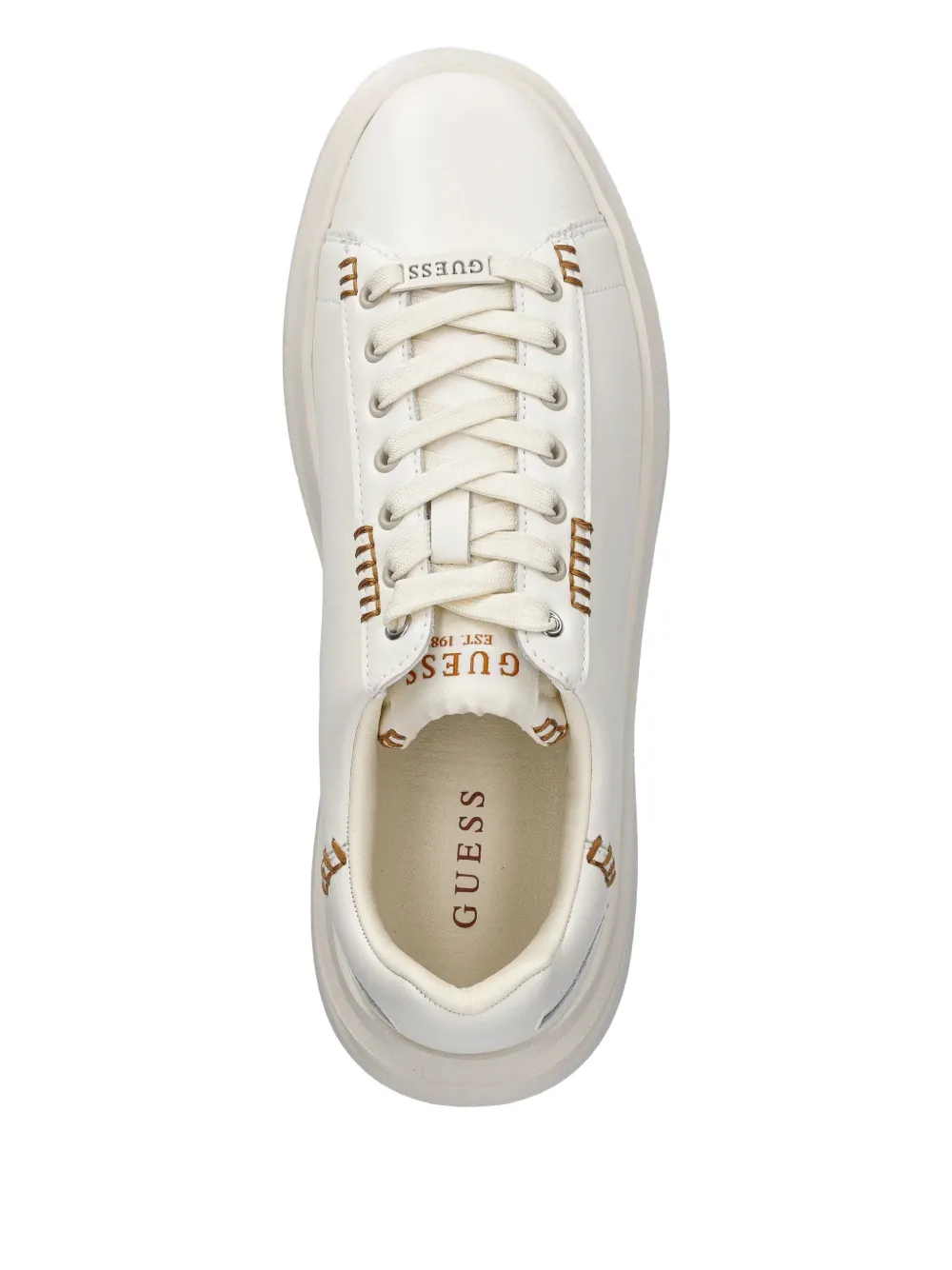 GUESS USA Sneakers met logodetail Wit