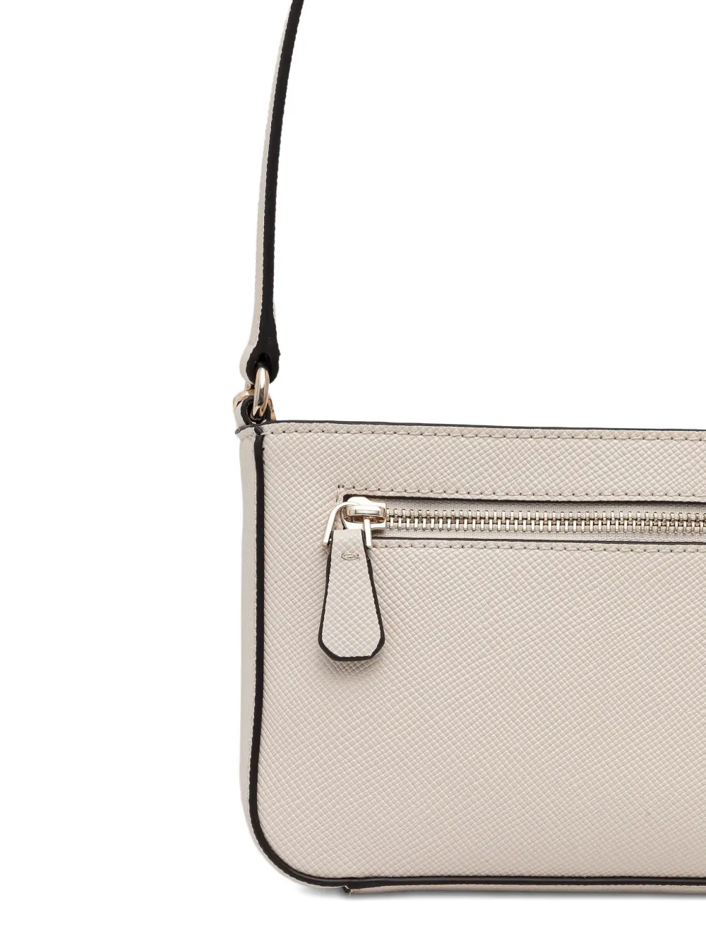 Guess Usa Chain-strap Logo-plaque Tote Bag In Neutral