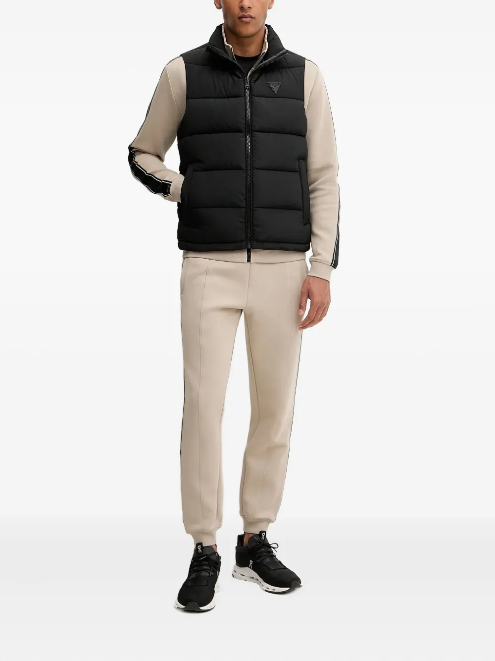 GUESS USA padded logo-plaque gilet | Waistcoats & Gilets | Image 2