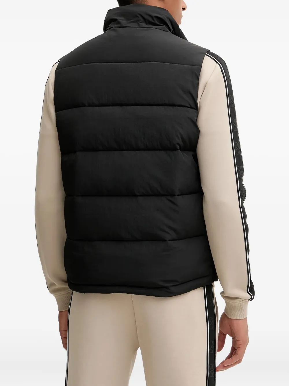 GUESS USA Bodywarmer met logoplakkaat Zwart