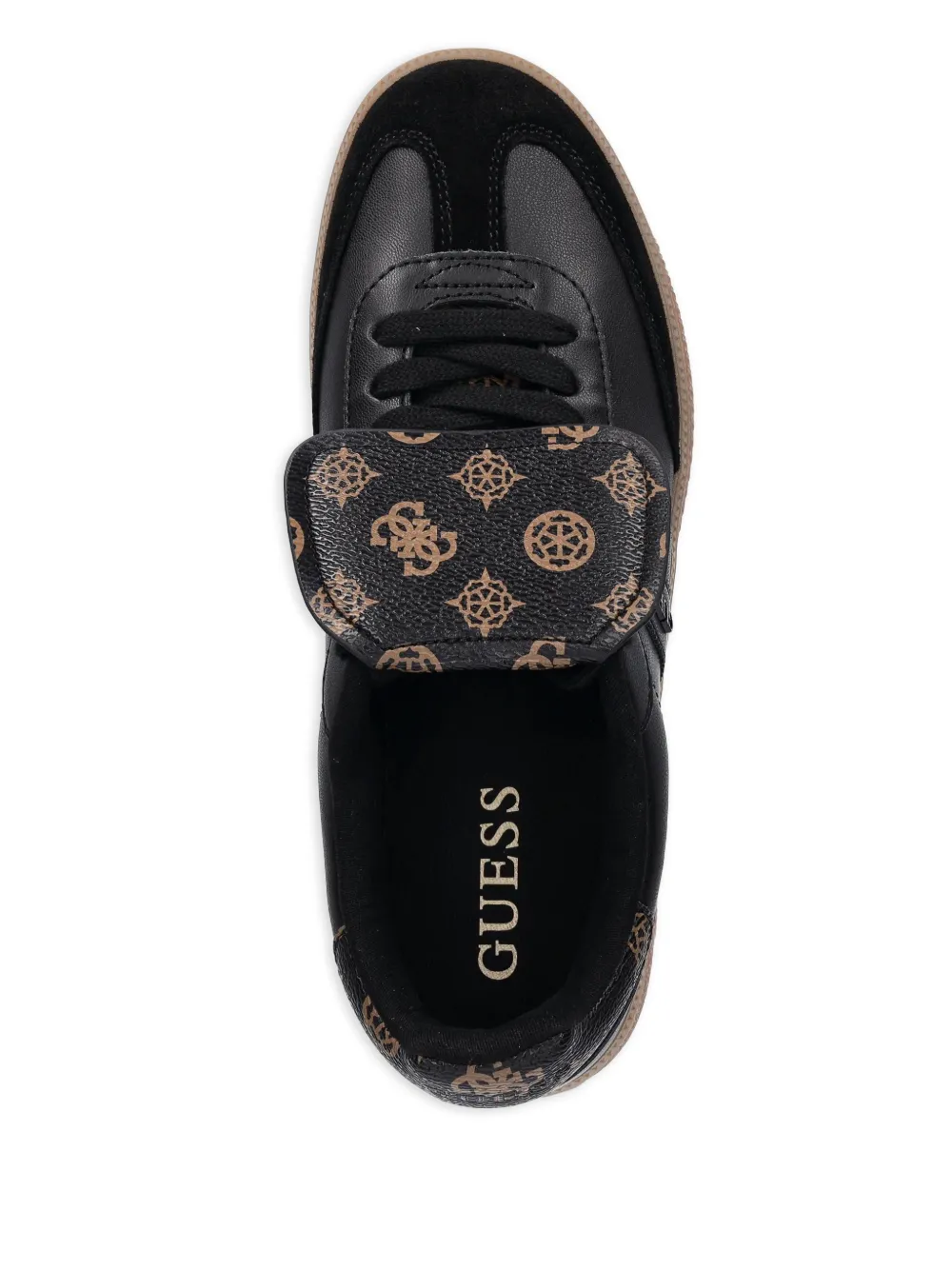 GUESS USA Oleeza sneakers met logoprint Zwart