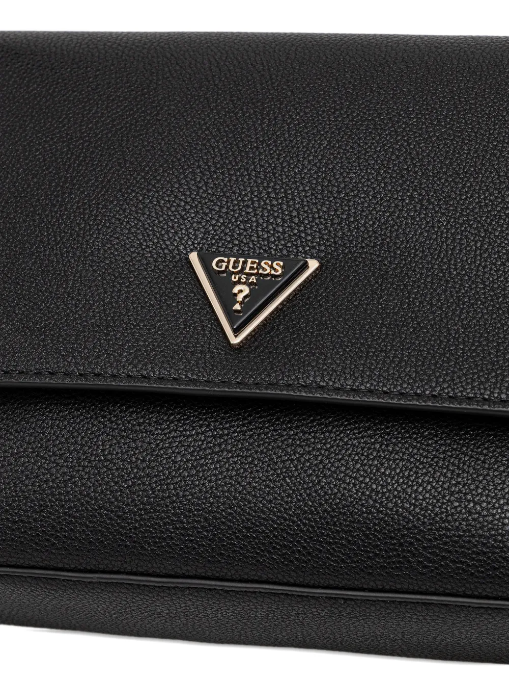 Guess Usa Logo-detail Cross Body Bag In Black