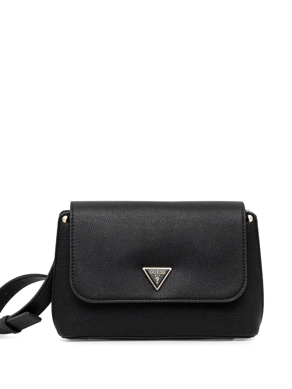 Guess Usa Logo-detail Cross Body Bag In Black