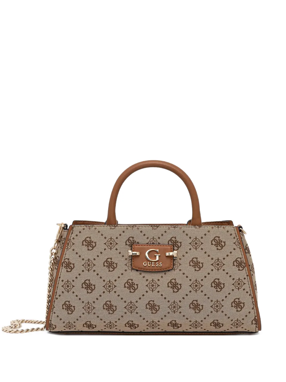 GUESS USA monogram top-handle tote bag - Toni neutri
