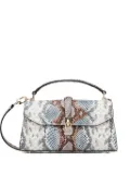 GUESS USA Queensland snakeskin-effect tote bag - Grey