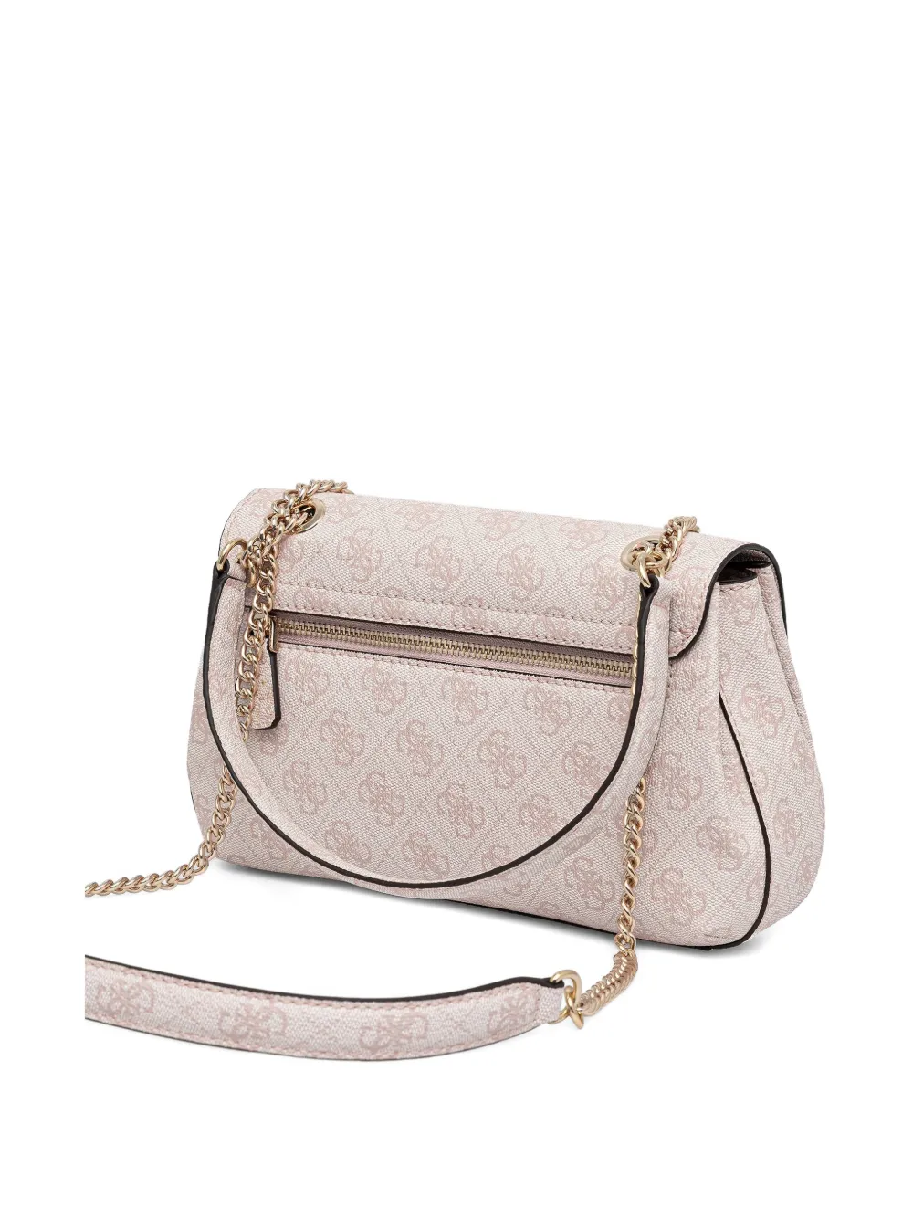 Guess Usa Logo-detail Cross Body Bag In Pink