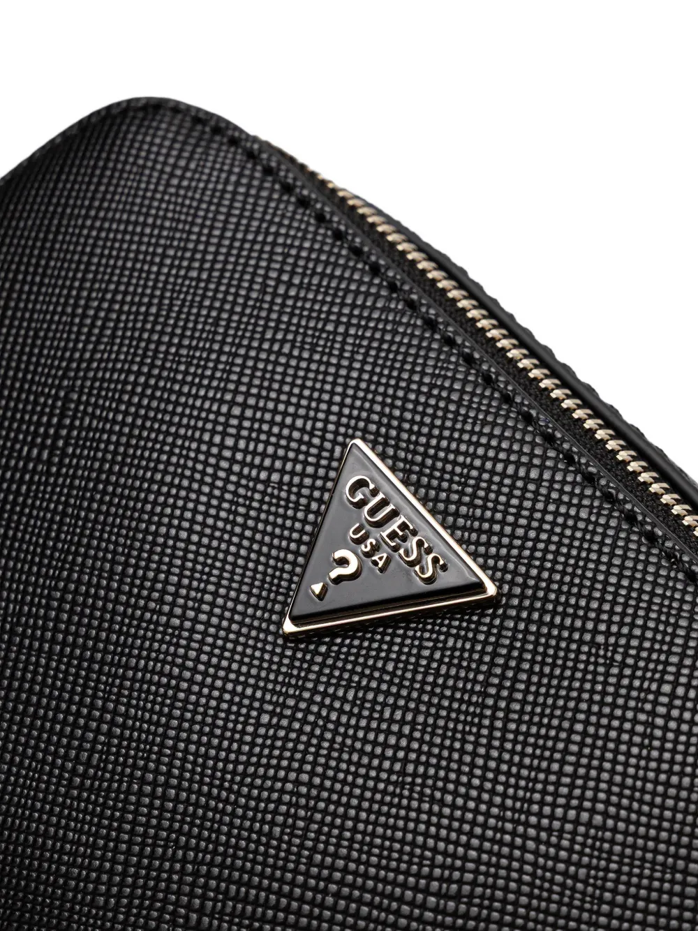 Guess Usa Chain Strap Cross Body Bag In Black