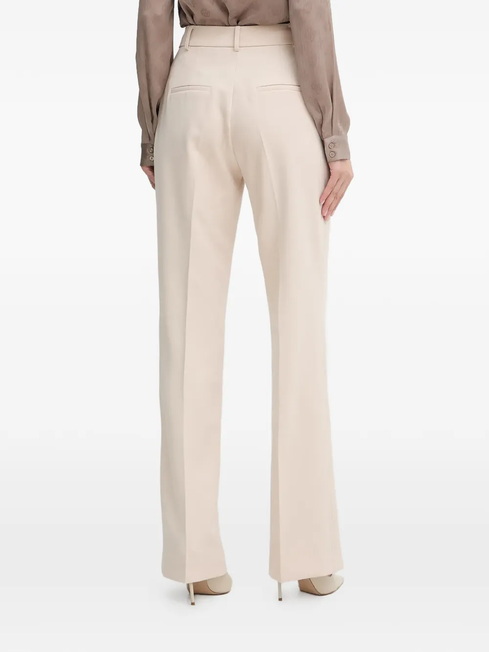 Guess Usa Button Trousers In Neutral