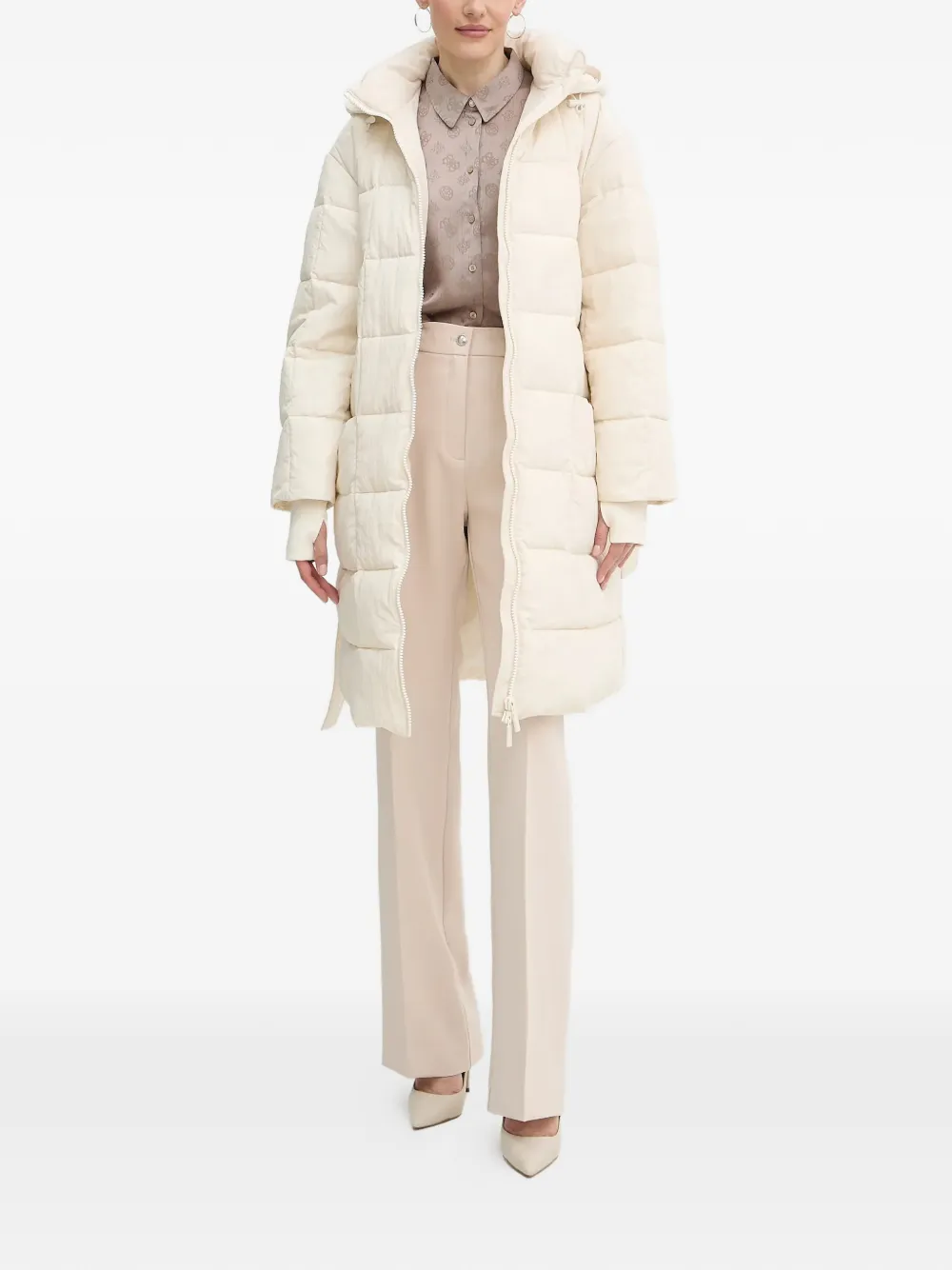 GUESS USA button trousers - Beige