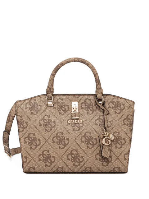 GUESS USA monogram-pattern tote bag