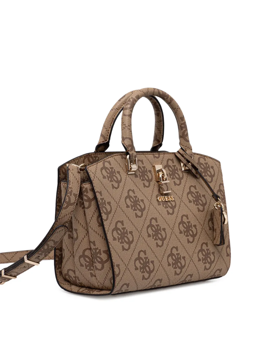 GUESS USA Shopper met monogram-print - Beige