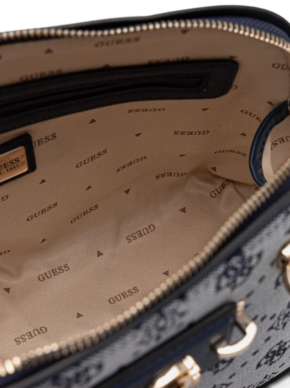 GUESS USA Heuptas met logoplakkaat Blauw