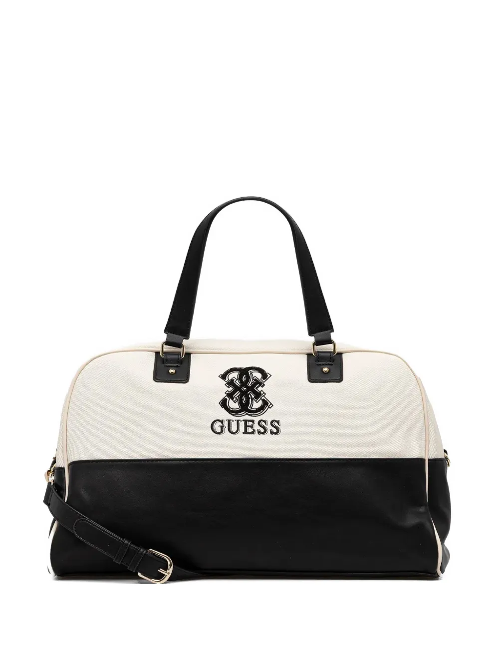 Guess Usa Logo-appliqué Tote Bag In Neutral
