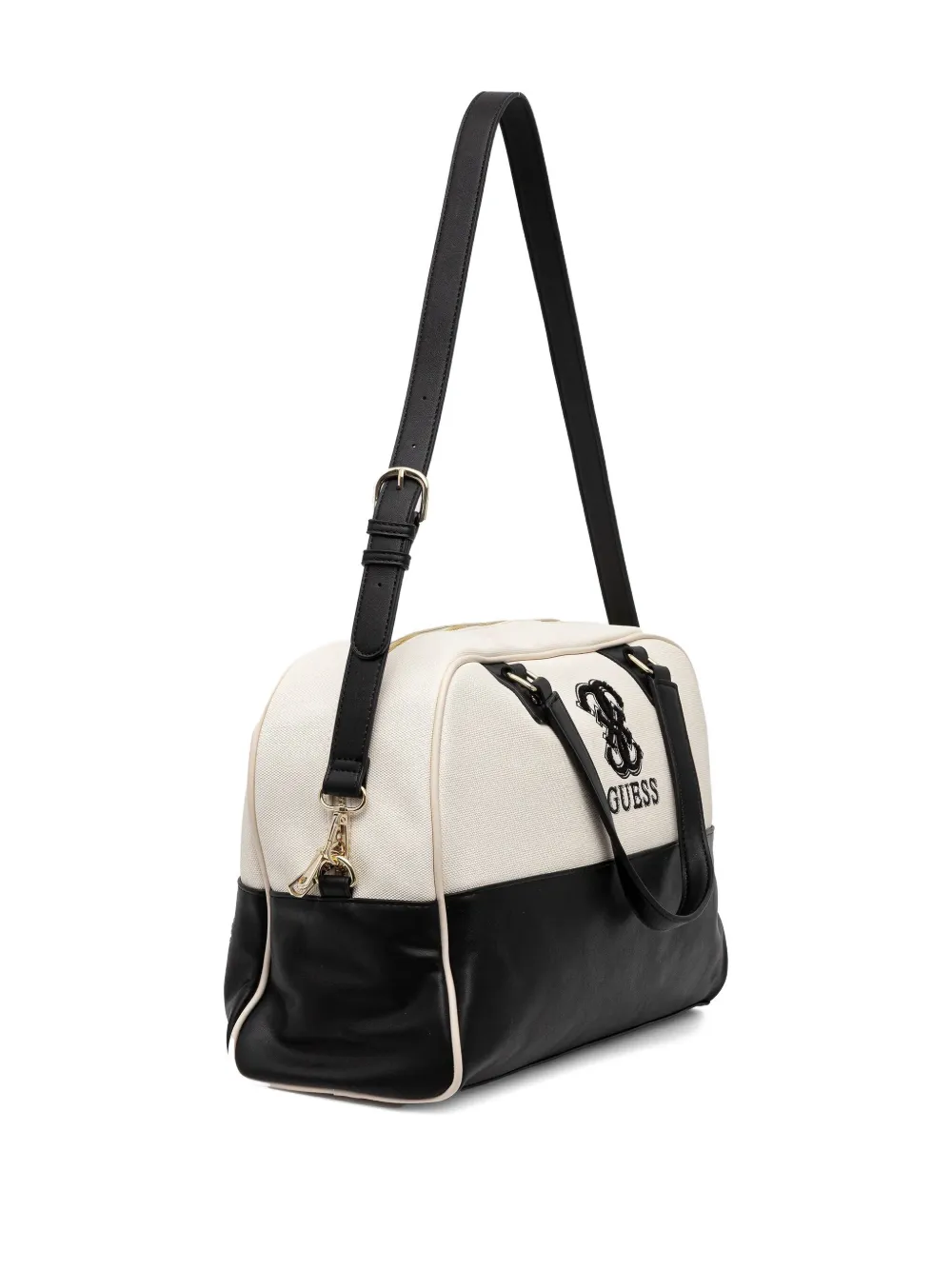 Guess Usa Logo-appliqué Tote Bag In Neutral