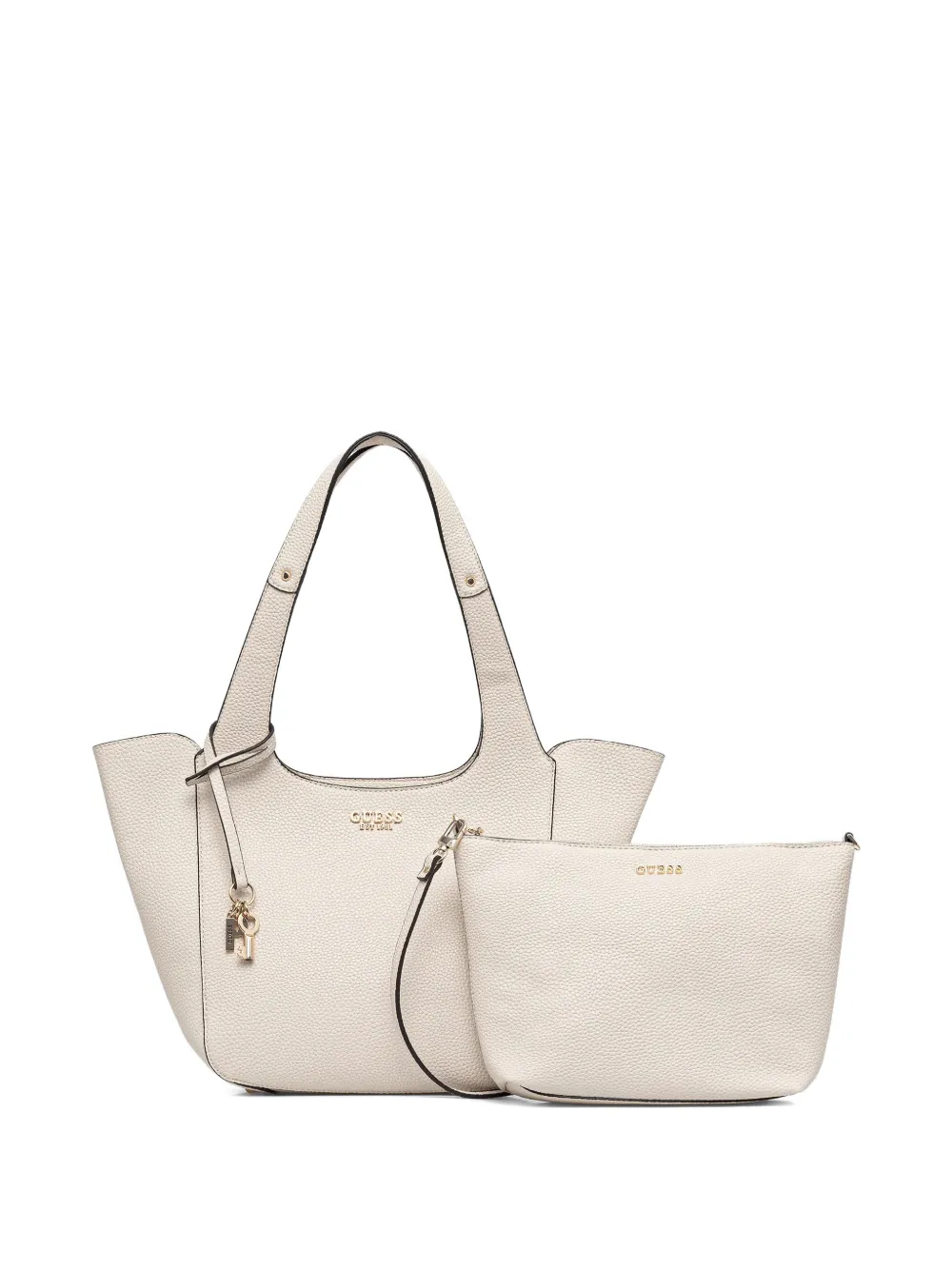 GUESS USA Borsa tote con logo - Toni neutri