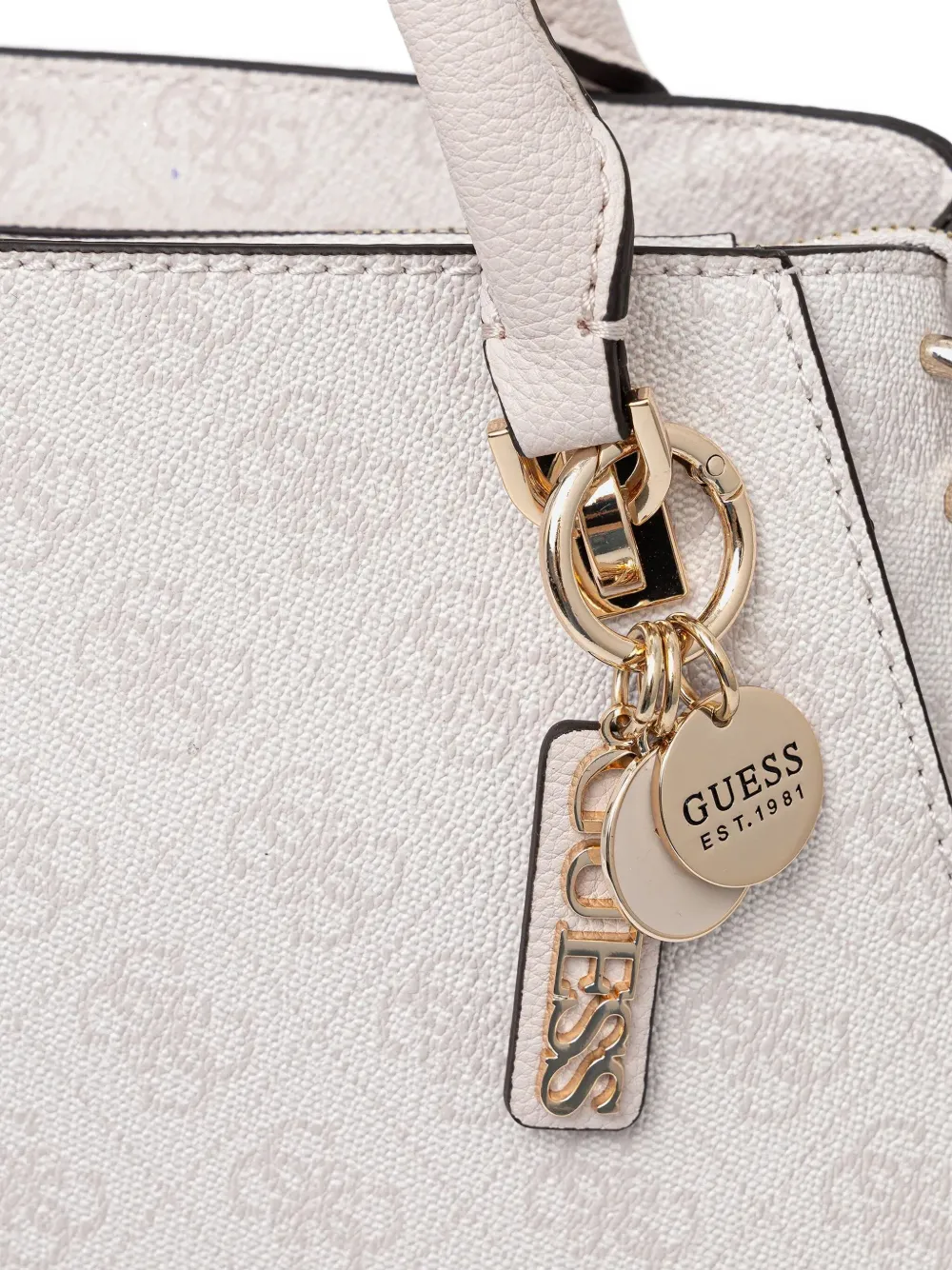 GUESS USA Tas met logoplakkaat Wit