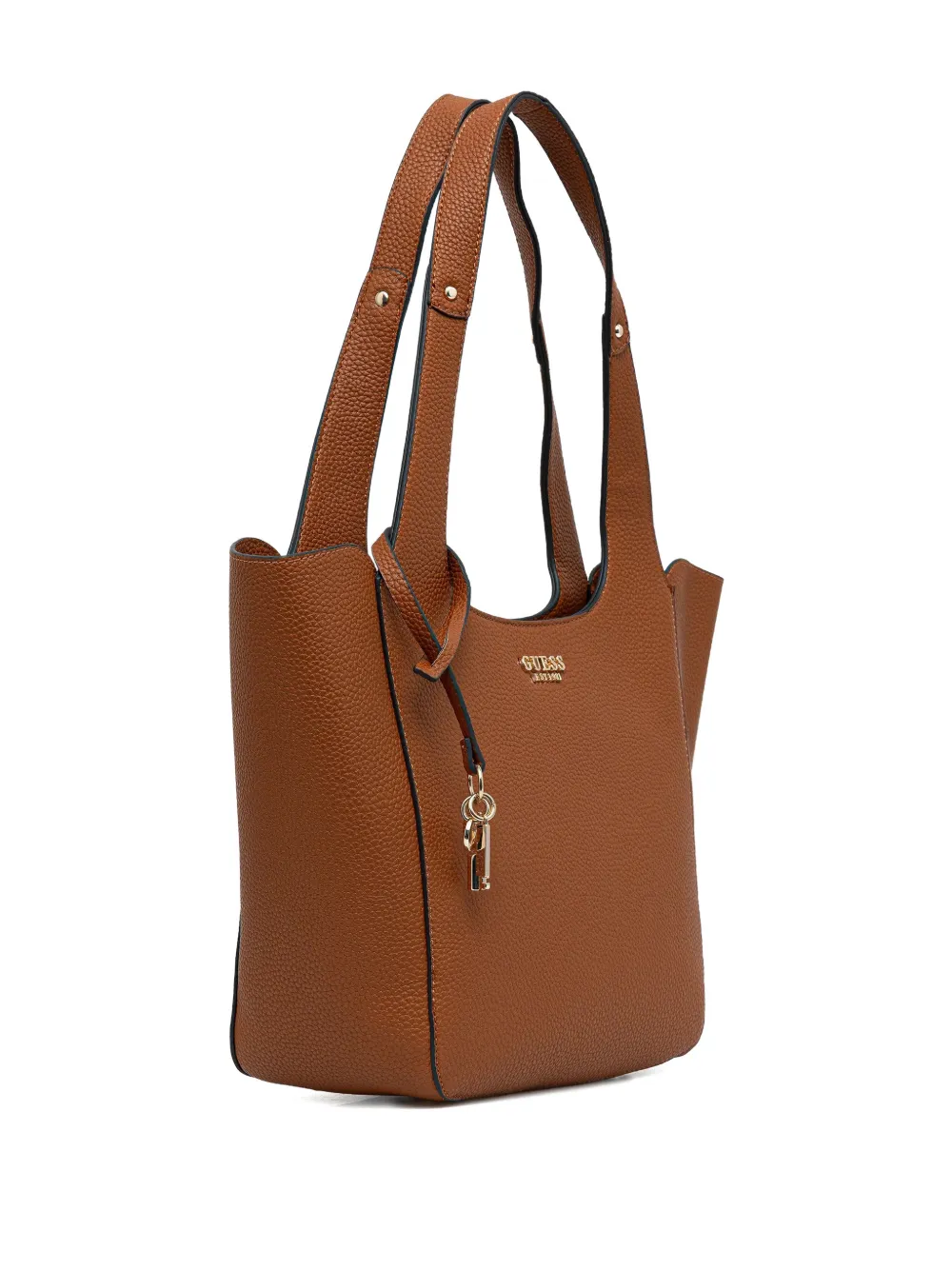 GUESS USA Shopper met logo - Bruin