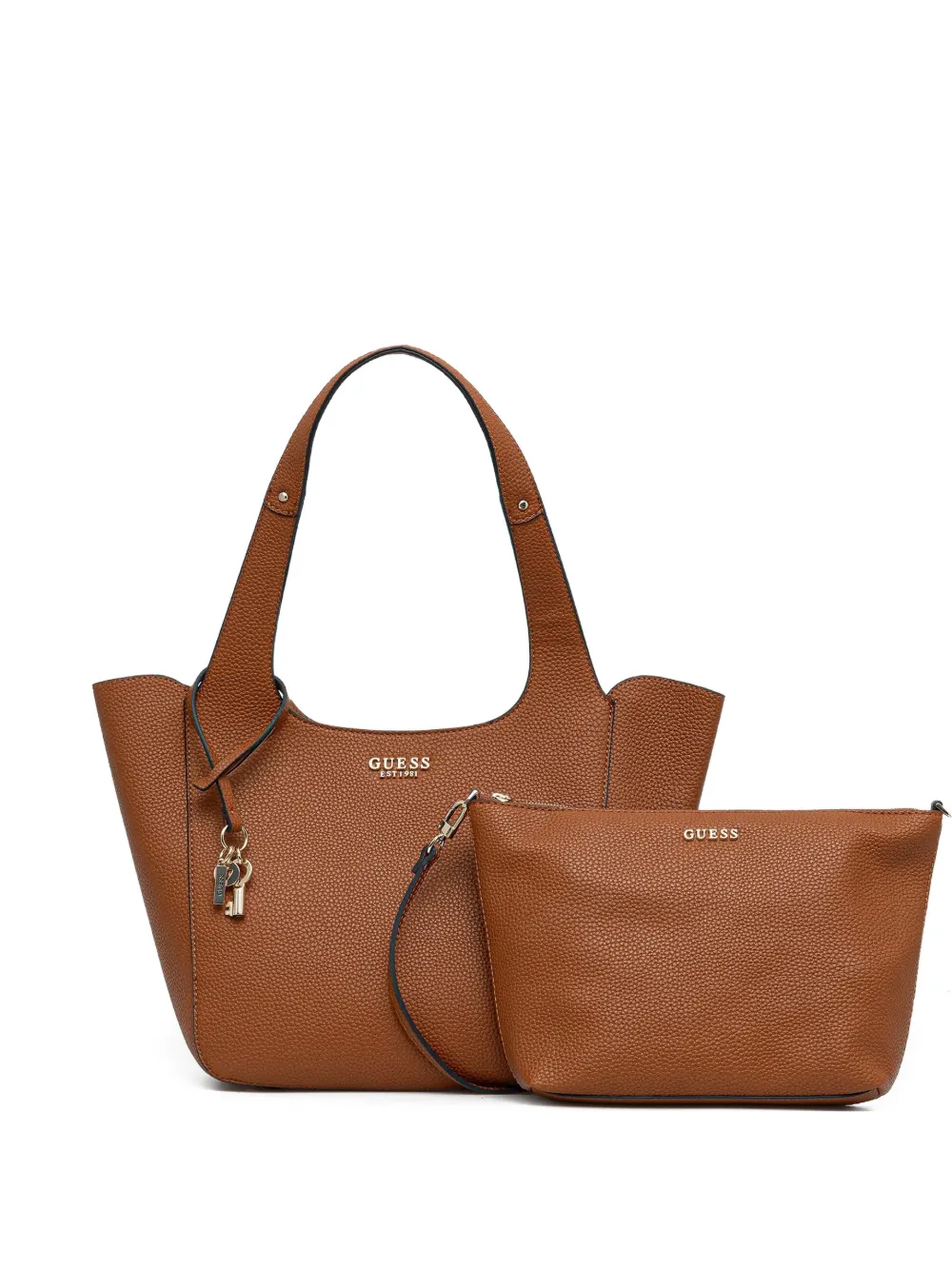 GUESS USA Borsa tote con logo - Marrone