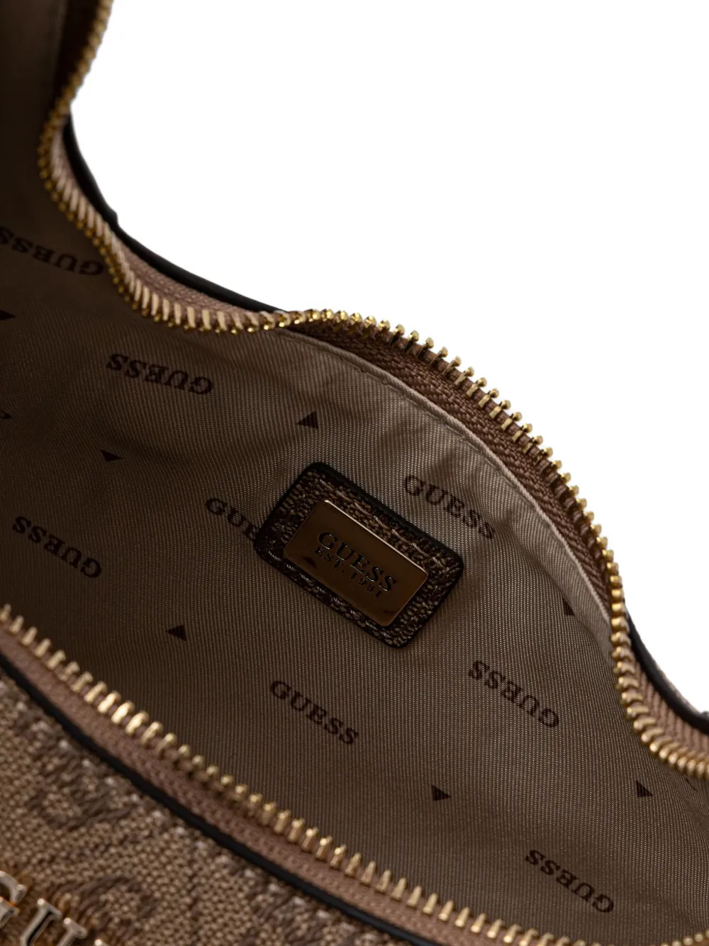 GUESS USA Calista schoudertas Bruin