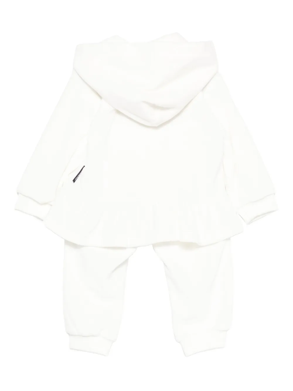 Moschino Kids Trainingspak met borduurwerk Wit