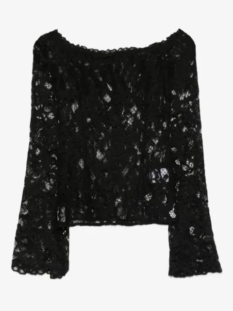 MANURÍ Nomi Lace off-shoulder top