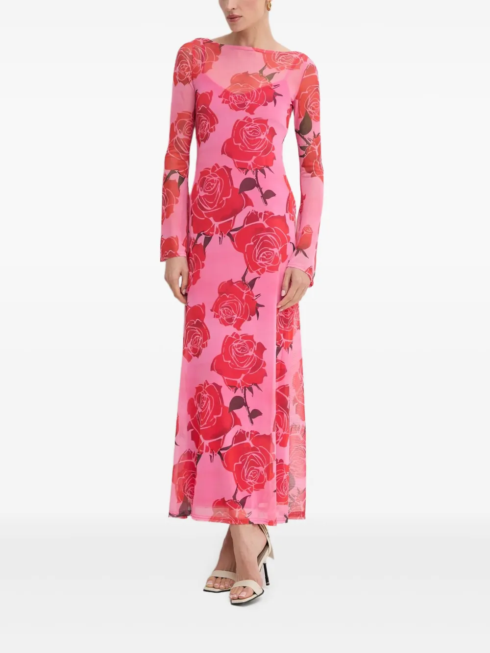 NEVER FULLY DRESSED floral long-sleeve maxi dress | Day Dresses | Image 2