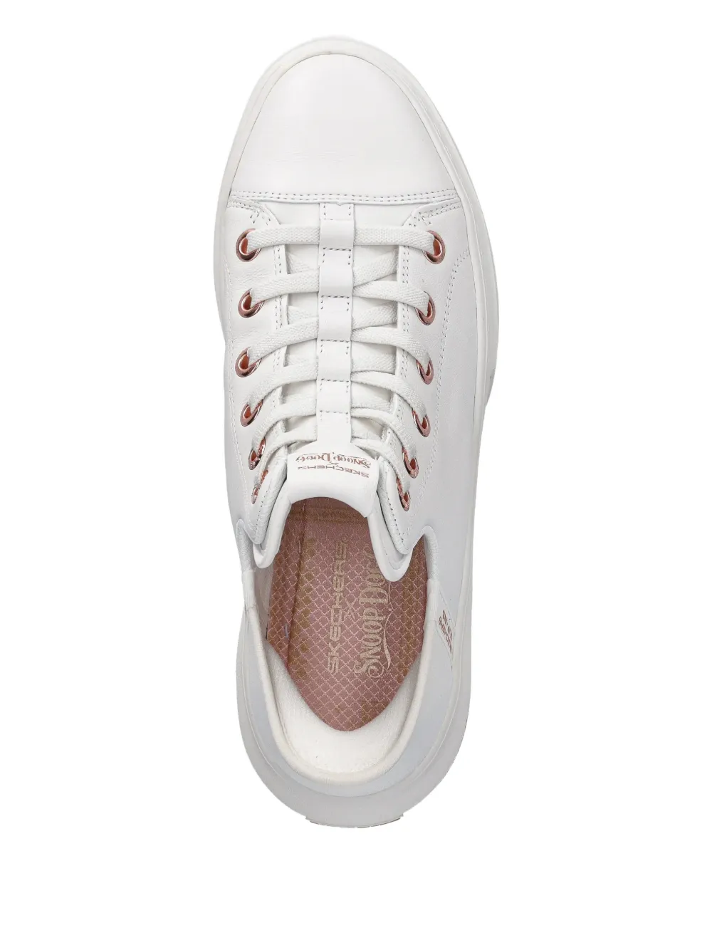 Skechers X Snoop Dogg Snoop One Lace-up Sneakers In White