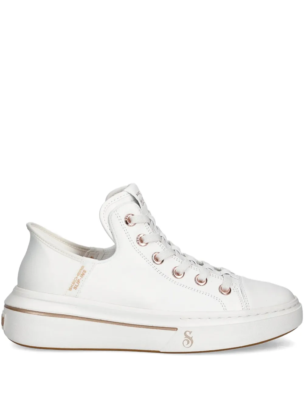 Skechers X Snoop Dogg Snoop One Lace-up Sneakers In White