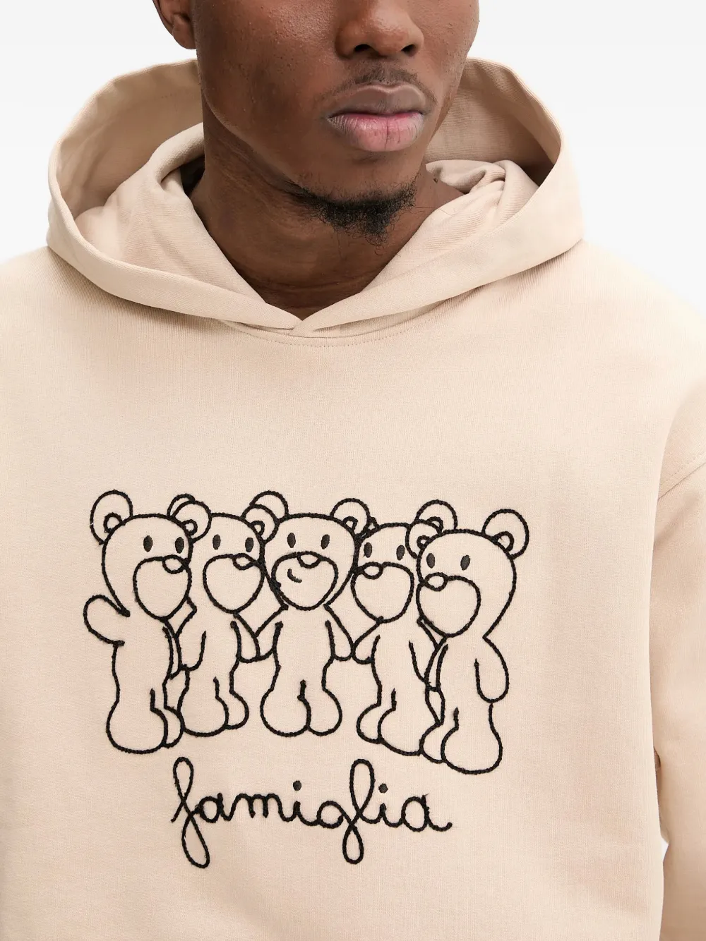 Bear Graphic-Print Hoodie
