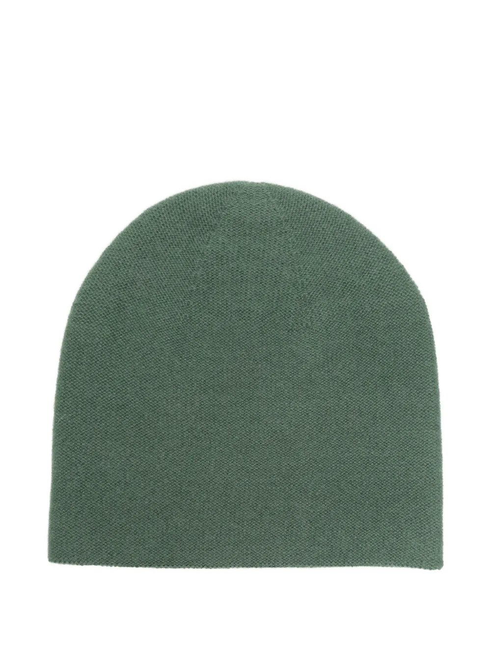 Warm-me Gerippte Beanie Aus Kaschmir In Green