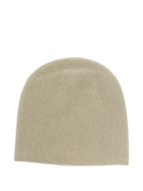 Warm-Me ribbed cashmere beanie