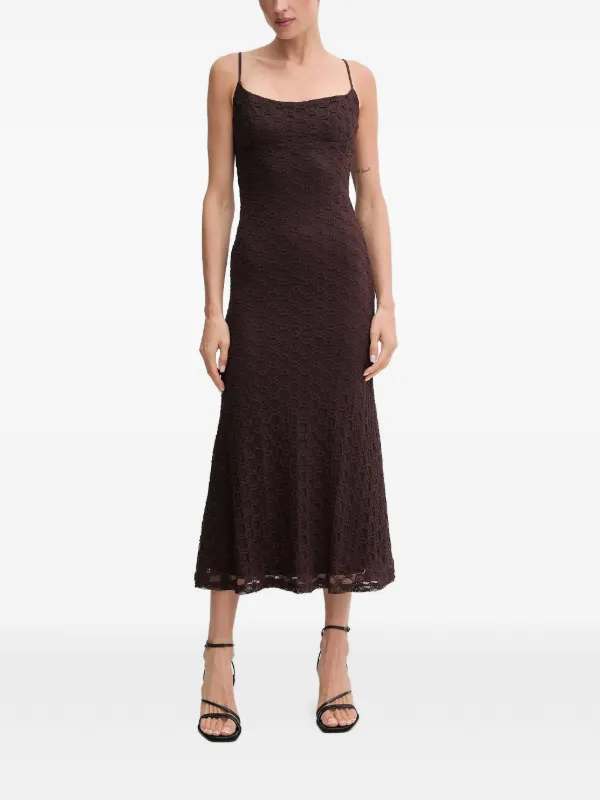 knee length dresses for ladies Adoni Mesh Midi Dress Aqua  South Moon Under
