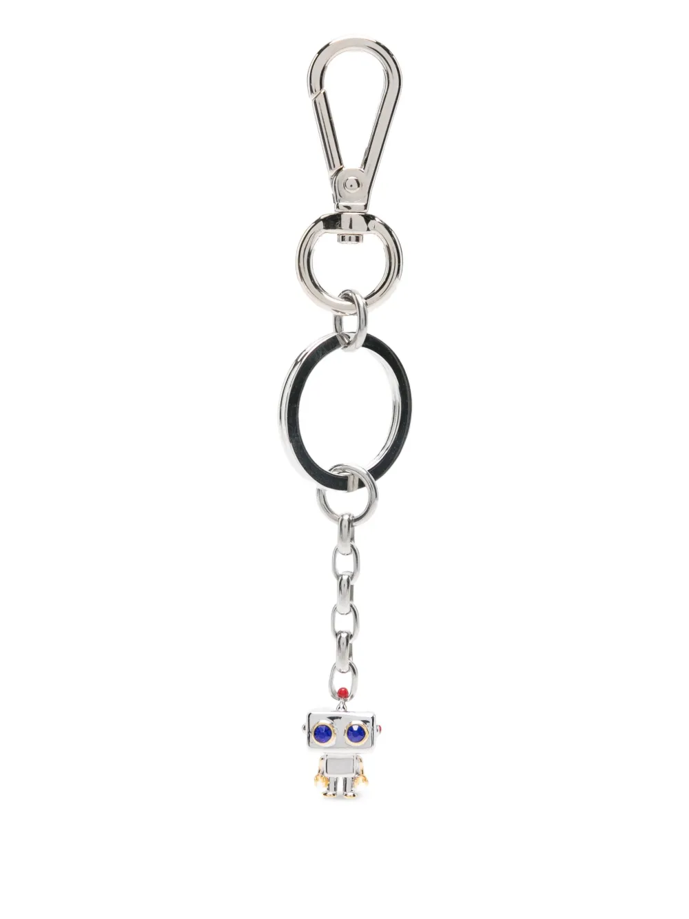 Paul Smith robot keyring | Silver | Image 1