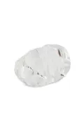 Monies transparent signet ring - White