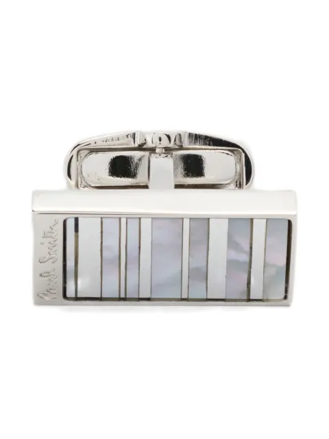 Paul Smith logo-engraved cufflinks