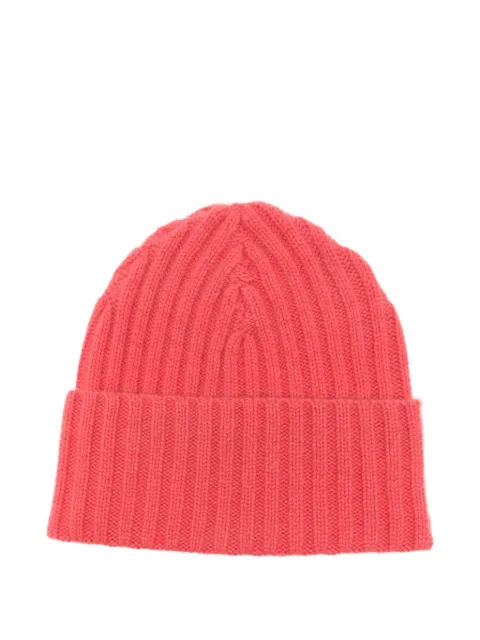 Warm-Me ribbed cashmere beanie
