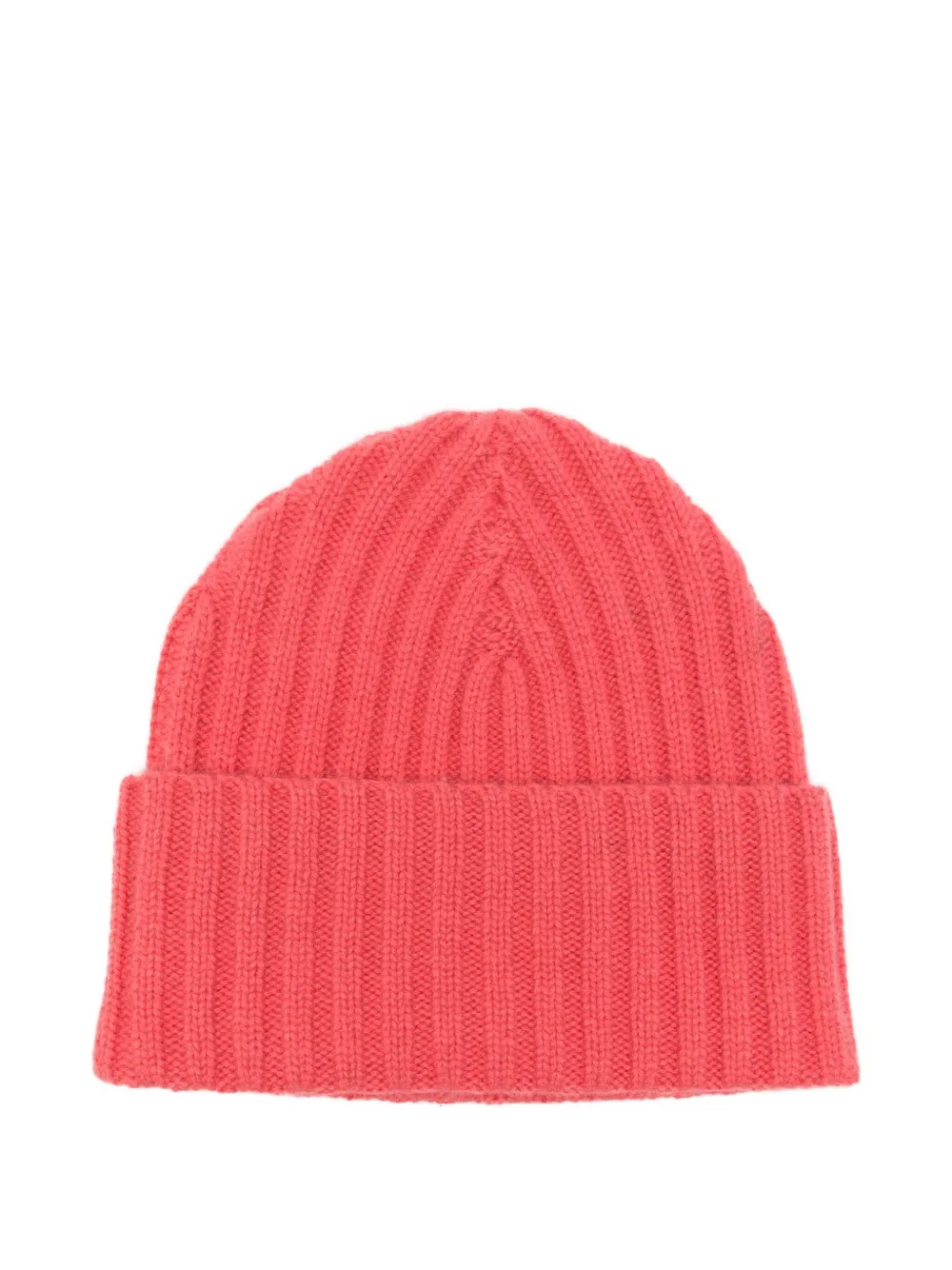 Warm-me Gerippte Beanie Aus Kaschmir In Pink