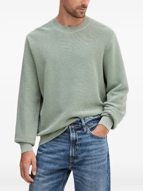 Armani Exchange ribbed crew-neck sweater