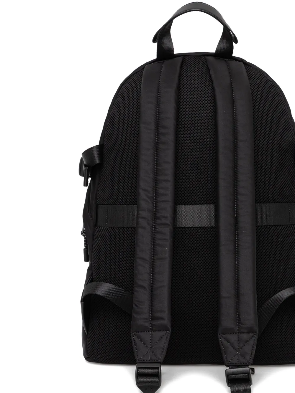 Armani Exchange Rugzak met logoband Zwart